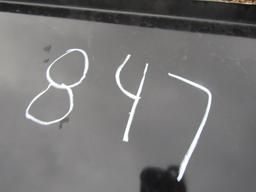 NEW 90'' KC METAL TABLE