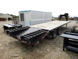 2014 28FT DELTA GOOSENECK DUAL TANDEM TRAILER W/ CO