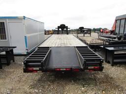 2014 28FT DELTA GOOSENECK DUAL TANDEM TRAILER W/ CO