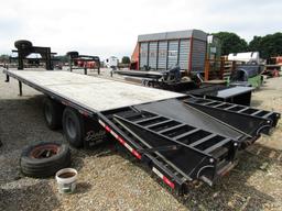 2014 28FT DELTA GOOSENECK DUAL TANDEM TRAILER W/ CO