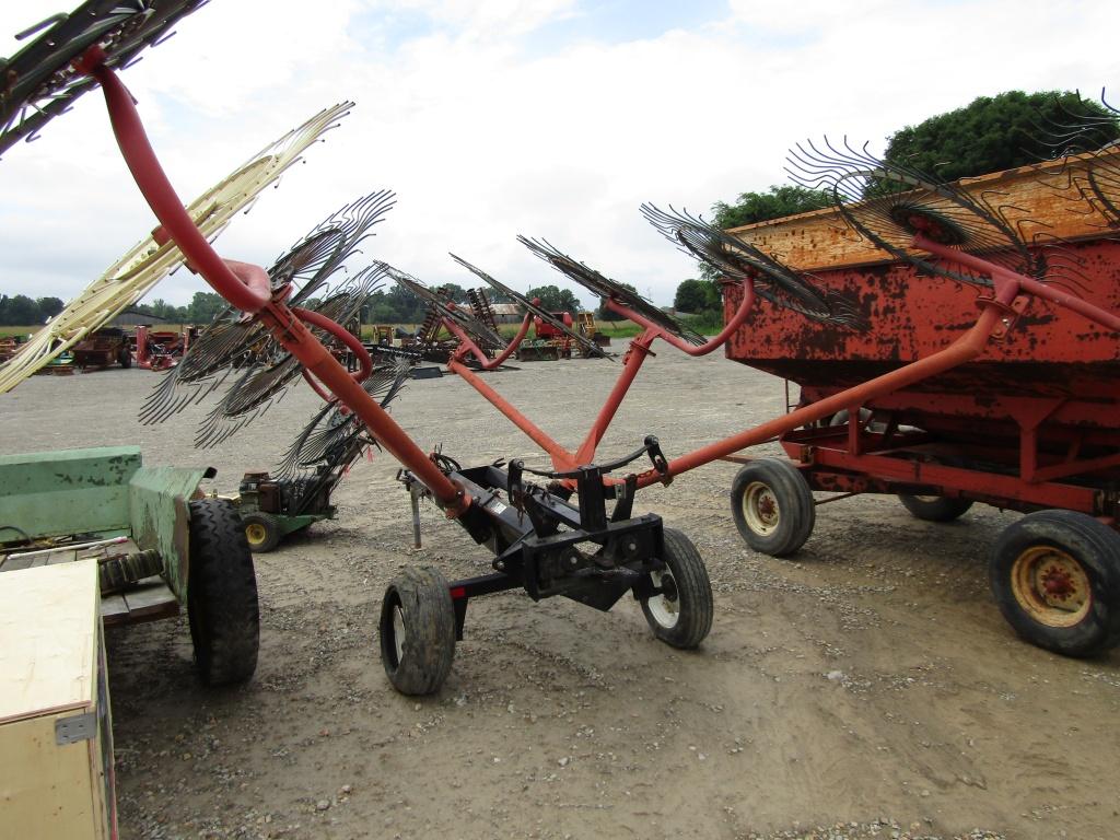 10 WHEEL V-RAKE