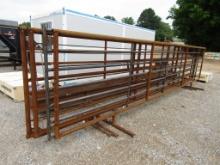 24FT HD SELF STANDING PANEL W/ 12FT SWING GATE