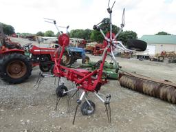4 BASKET HAY MASTER TEDDER
