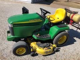 J.D. G345 lawn & garden tractor