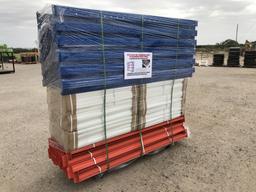 UNUSED 6pcs of Pallet Racking