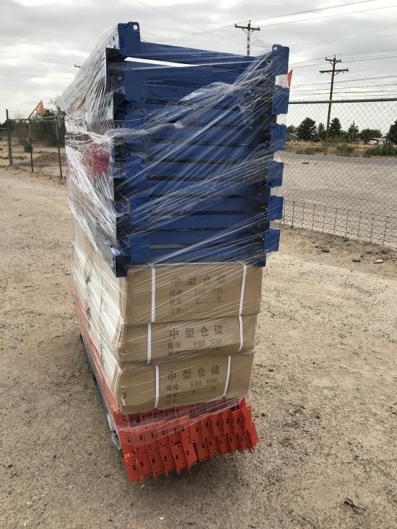 UNUSED 6pcs of Pallet Racking