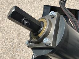Unused 2020 Hydraulic Skid-Steer Auger w/ 2Bits
