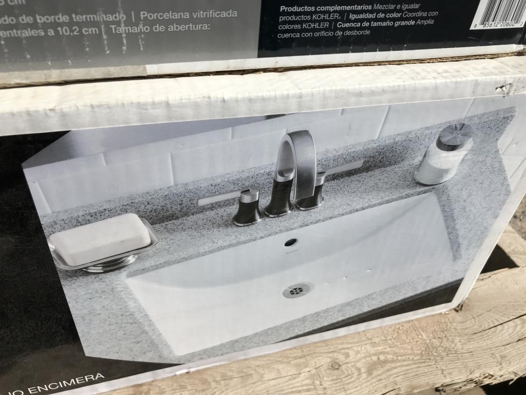 (2)pc Kohler Sink, Jacuzzi Sink in Boxes