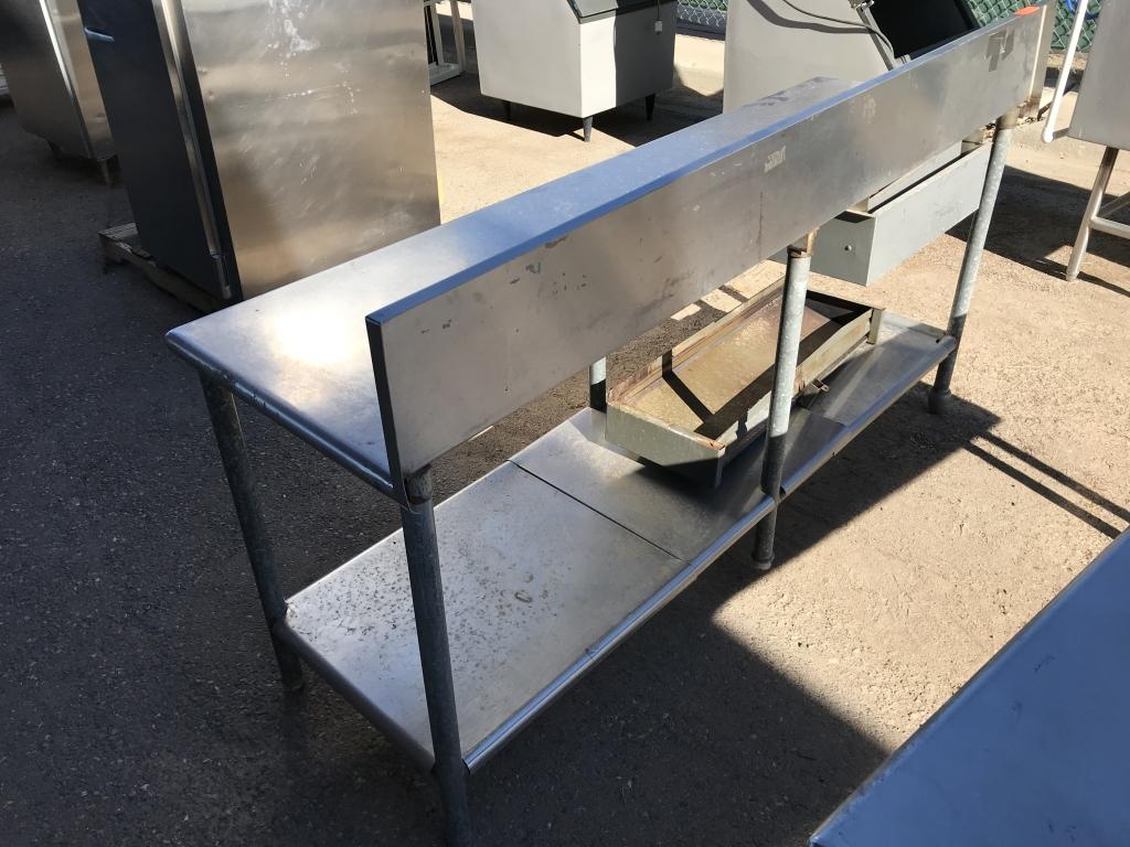 SS Kitchen Work Top Table w/ Drawer
