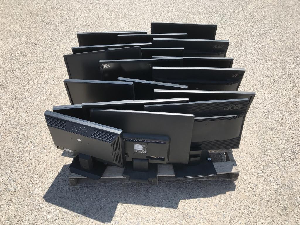 Electronics Surplus -Assorted Flat Screen Monitors
