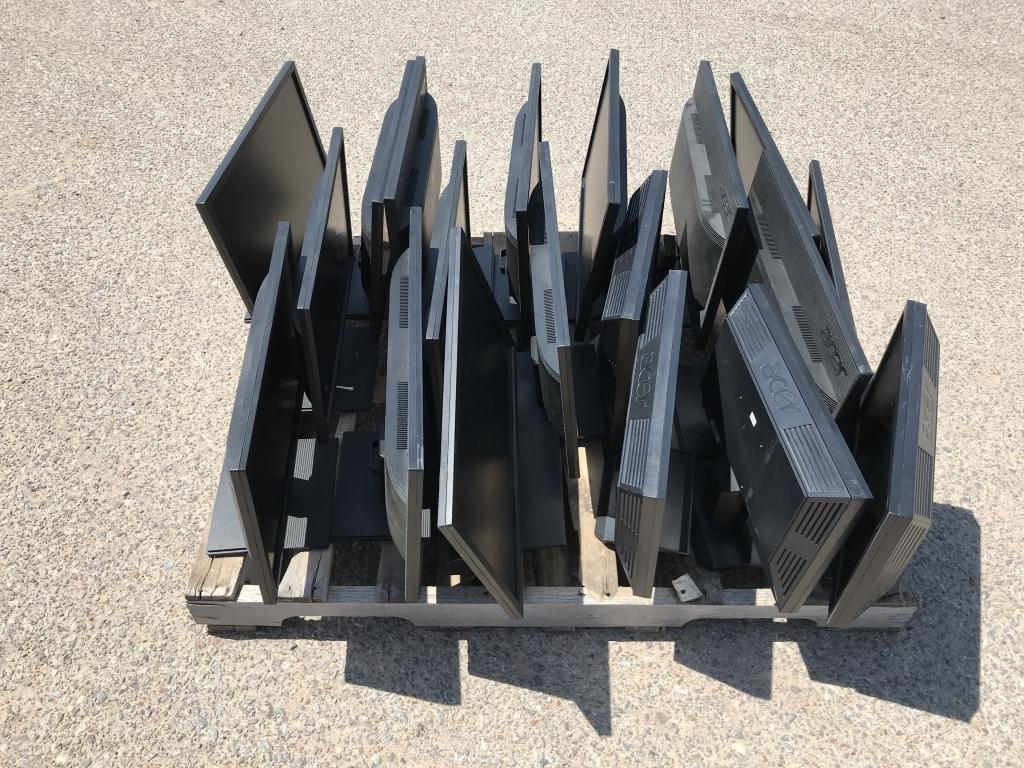 Electronics Surplus -Assorted Flat Screen Monitors