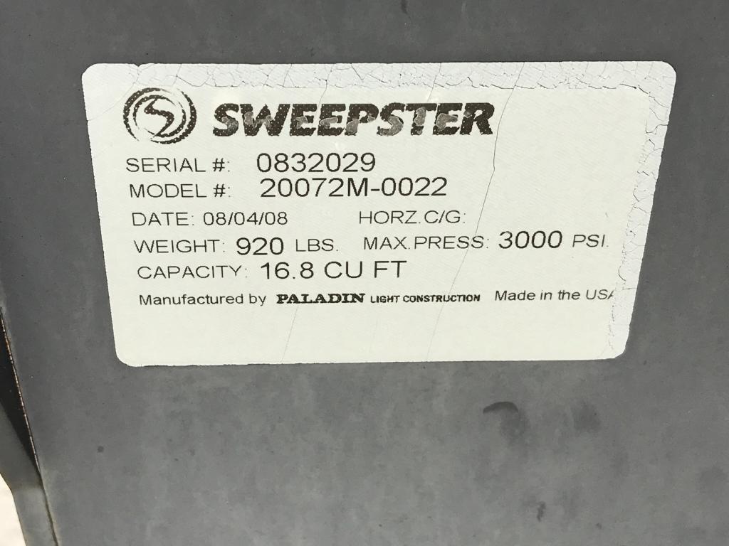 UTEP Surplus - Skid Steer Box Sweeper