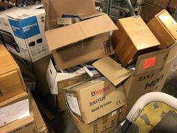 Surplus - 2 Pallets of Items in Boxes, Microwave