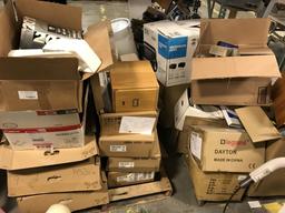 Surplus - 2 Pallets of Items in Boxes, Microwave