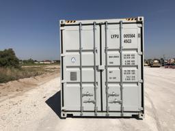 2021 40'Shipping Container w/Double Side Doors