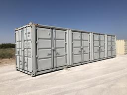 2021 40'Shipping Container w/Double Side Doors