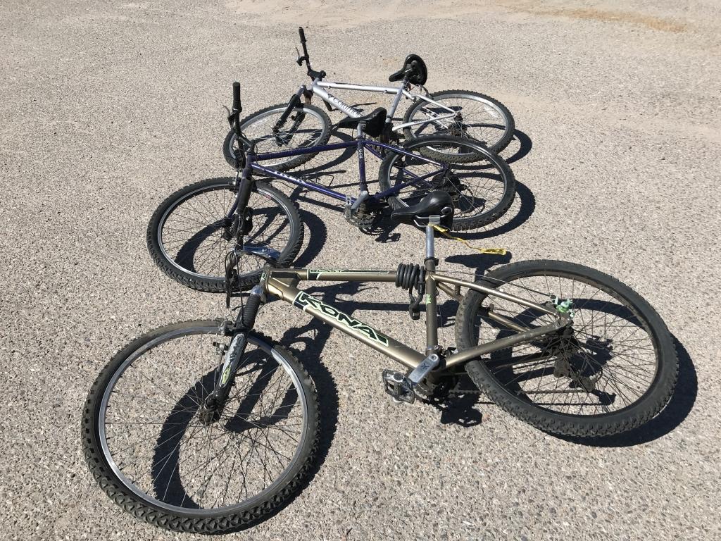 (3)pcs - Assorted Bicycles (Kona)