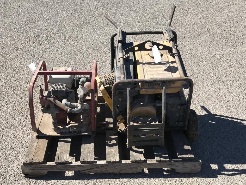 Pallet of Contractor Tools - Generator,Compressor