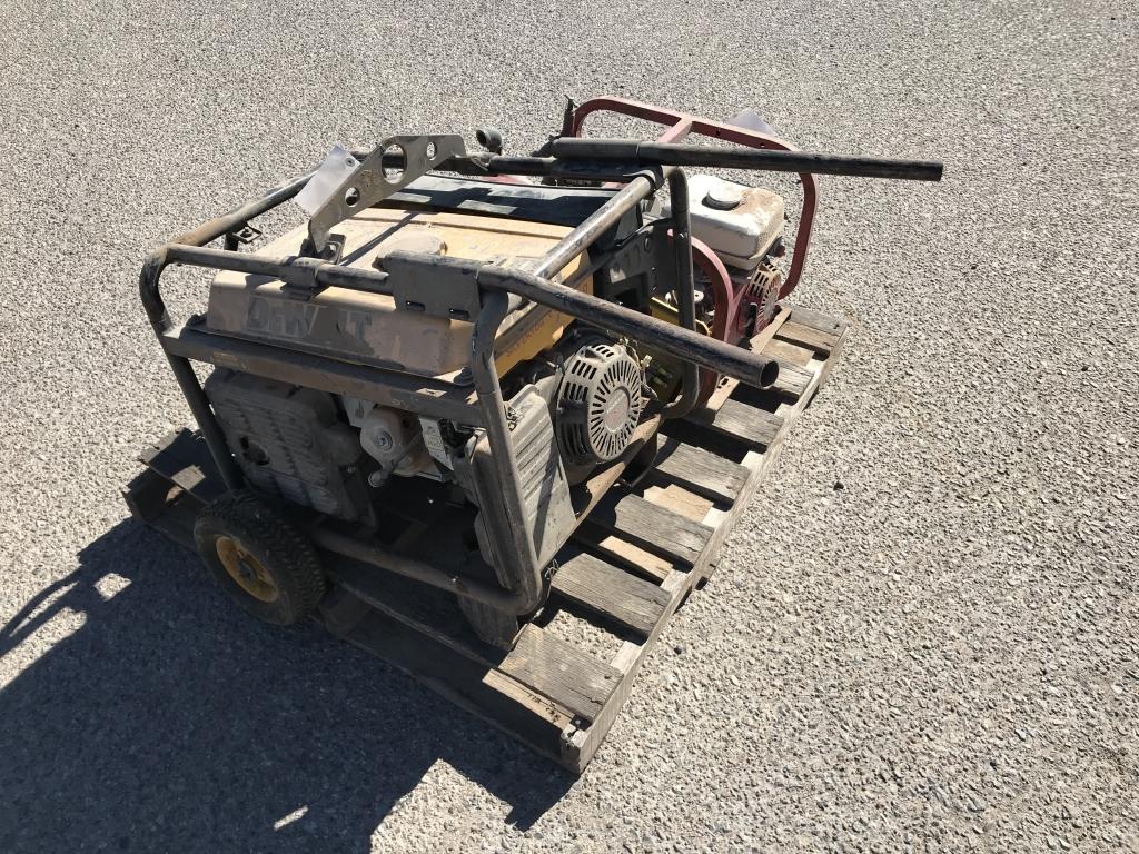 Pallet of Contractor Tools - Generator,Compressor
