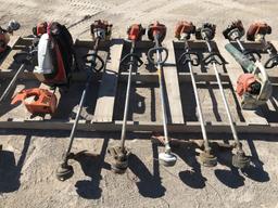 Aprx (13)pcs of Gas Trimmers / Blowers