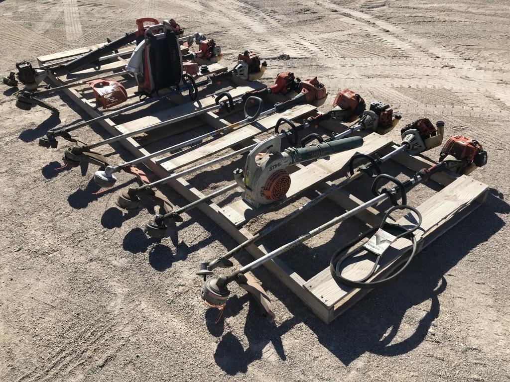 Aprx (13)pcs of Gas Trimmers / Blowers