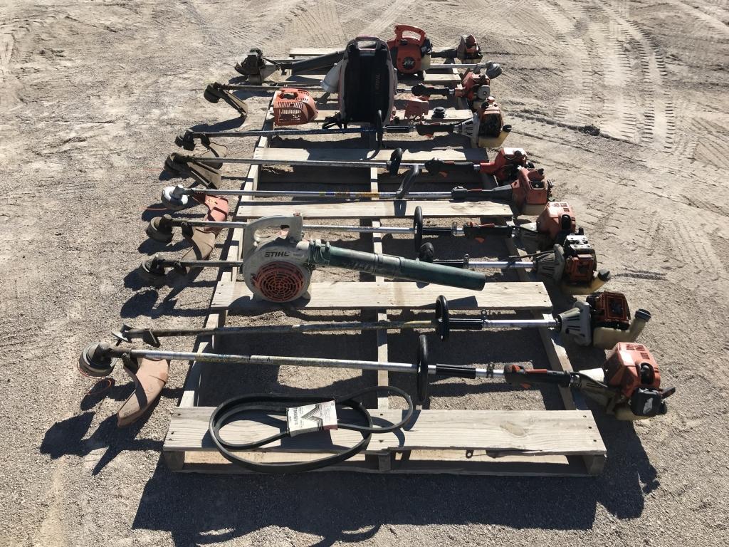 Aprx (13)pcs of Gas Trimmers / Blowers