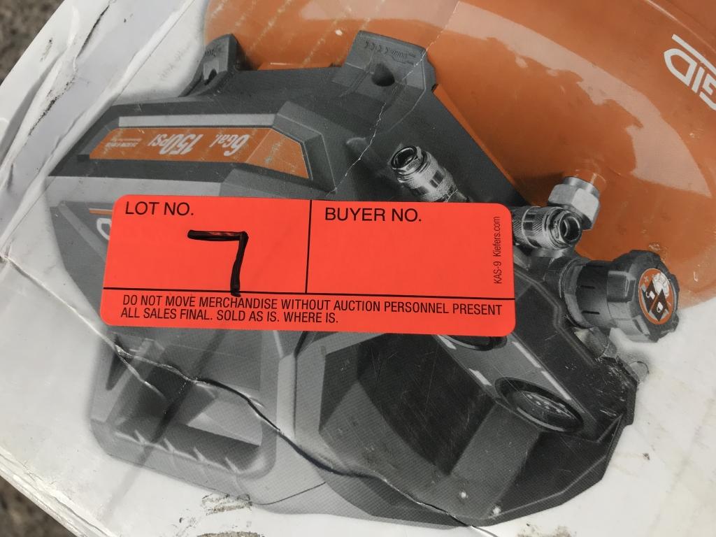 Rigid 150 PSI 6 GAL Air Compressor