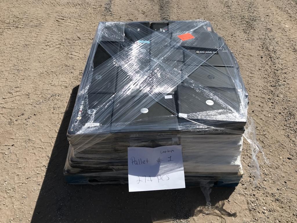 School Electronic Surplus - Aprx (274) Laptops