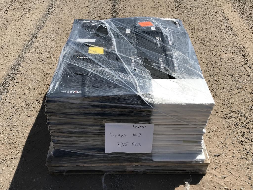 School Electronic Surplus - Aprx (335) Laptops