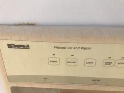 School Surplus Appliance - Kenmore Refrigerator -H