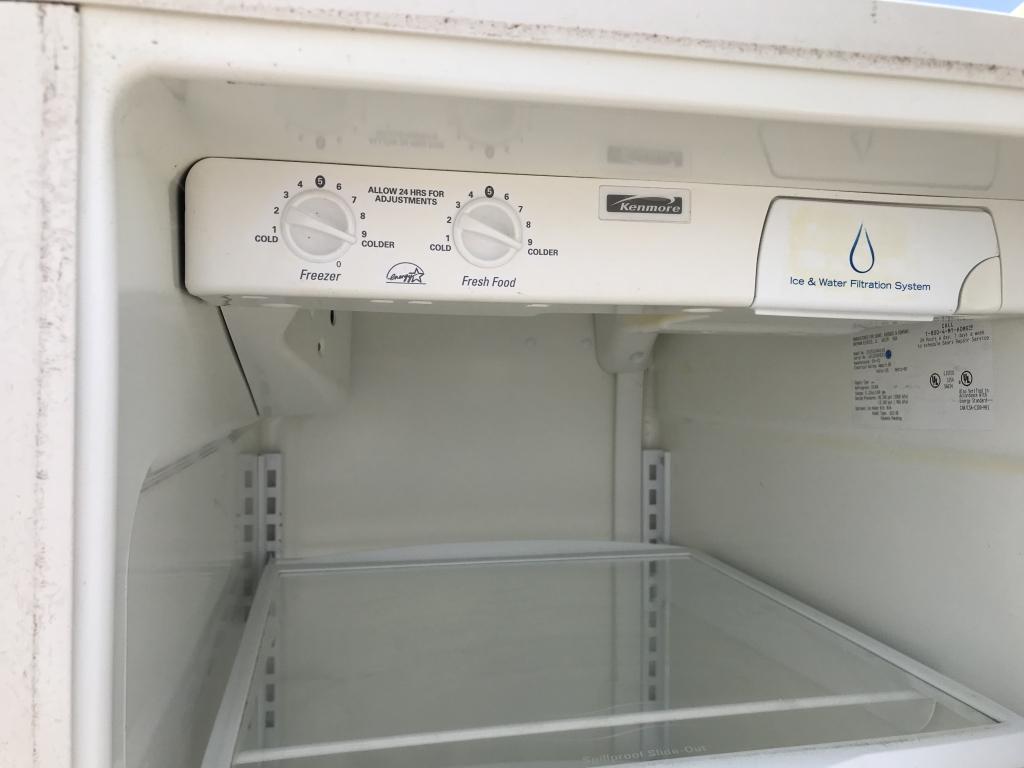 School Surplus Appliance - Kenmore Refrigerator -H
