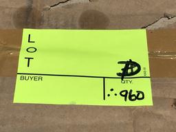 UNUSED Surplus -Aprx (960)pcs Fly Clapper's -D