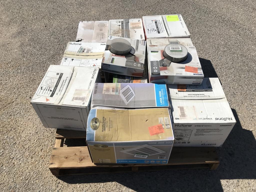Pallet of Assorted Boxed Surplus Hardware