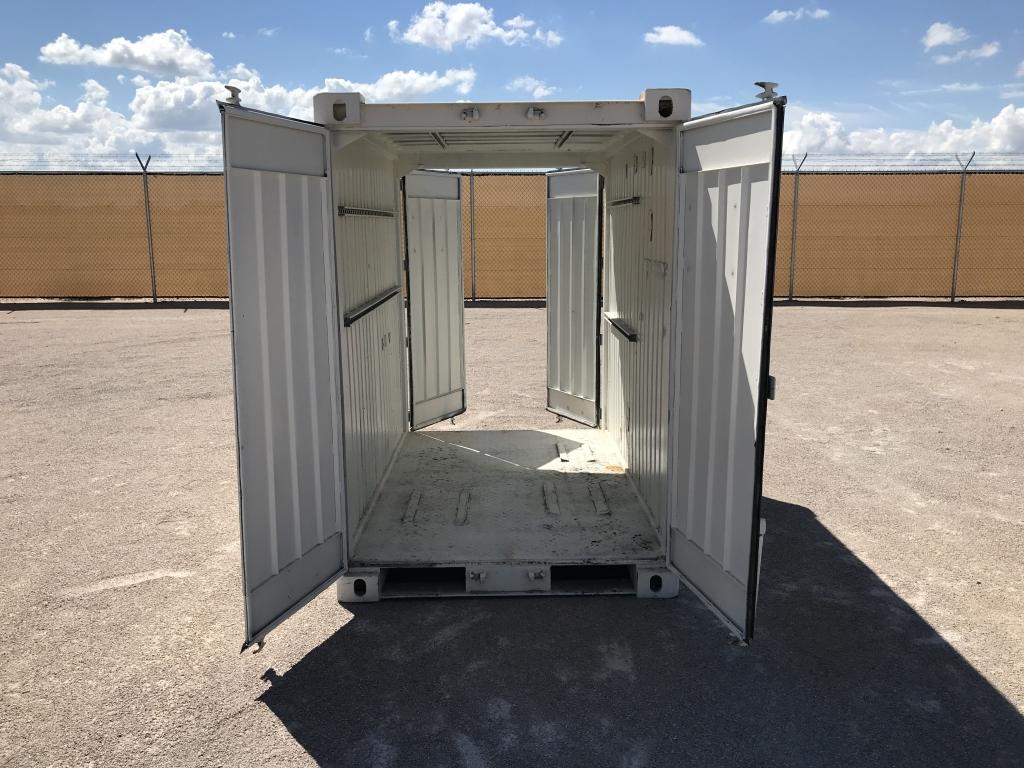 8FT x 5FT x 80" Storage Container ( Dble Doors )