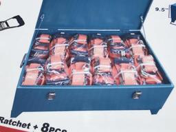 UNUSED Box of (24)pcs Ratchet Tie Downs