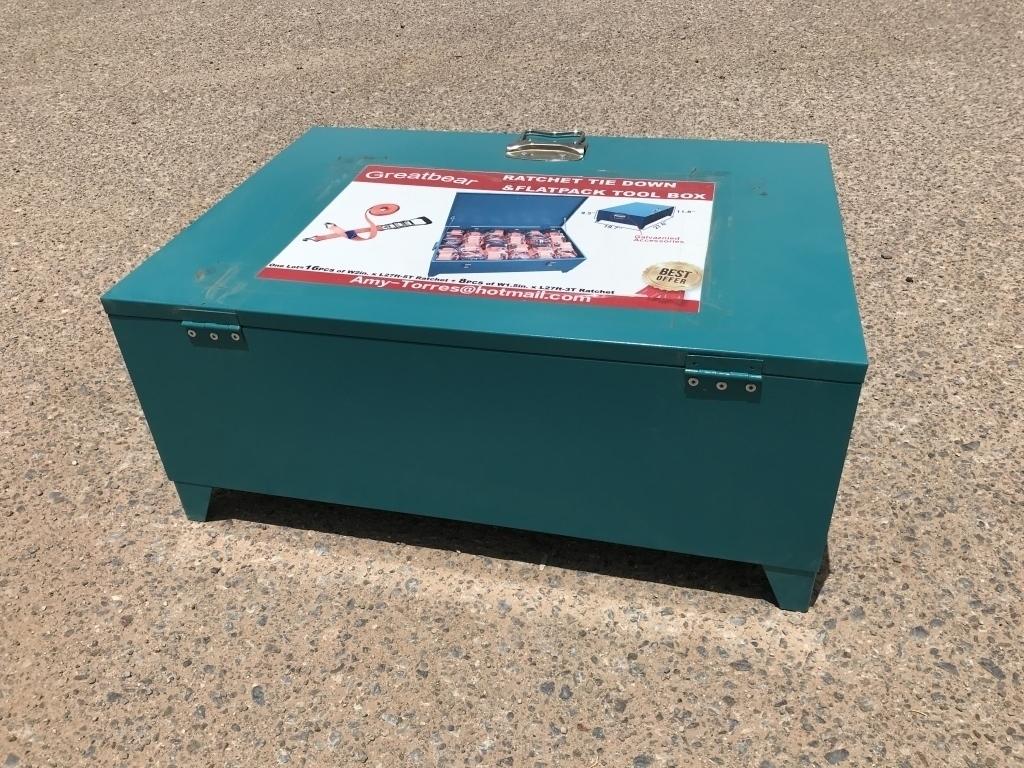 UNUSED Box of (24)pcs Ratchet Tie Downs