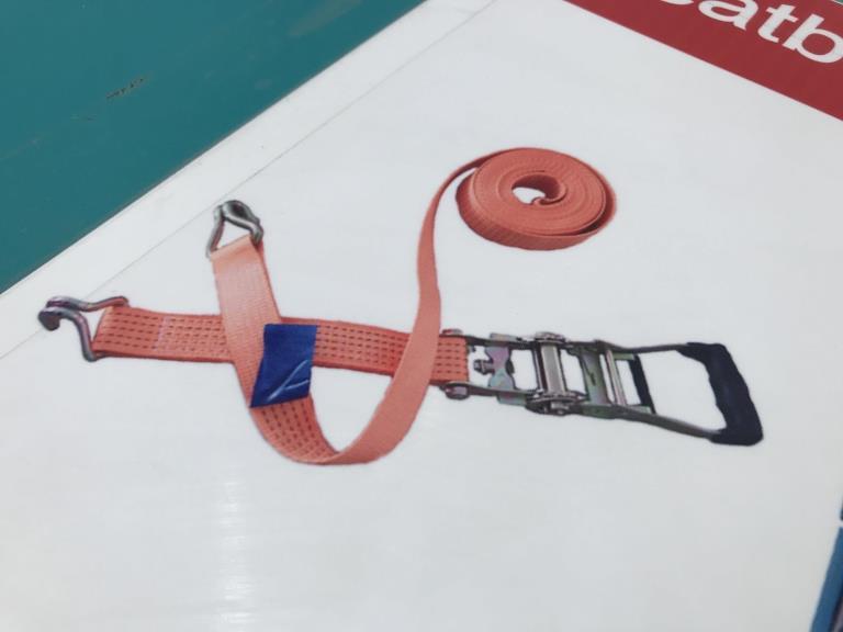 UNUSED Box of (24)pcs Ratchet Tie Downs