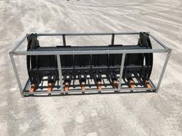 UNUSED Hydraulic Skid-Steer 78" Grapple Bucket