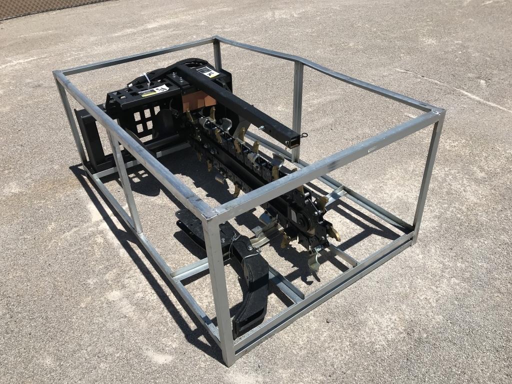 UNUSED Hydraulic Skid-Steer 4FT Trencher