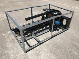 UNUSED Hydraulic Skid-Steer 4FT Trencher