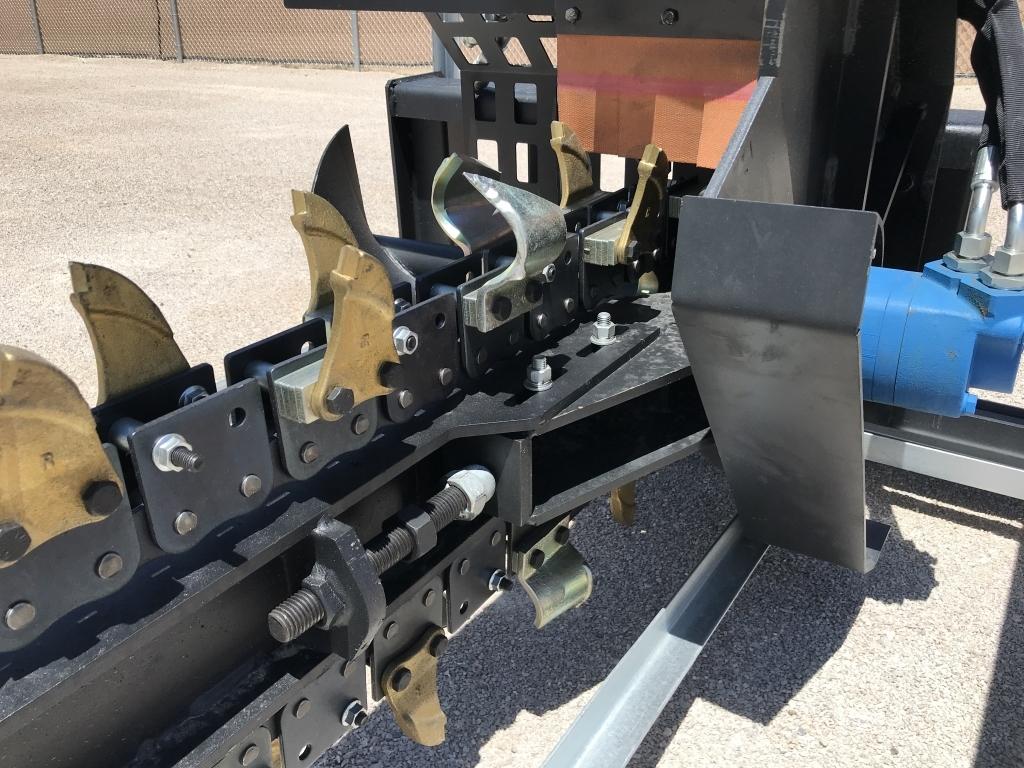UNUSED Hydraulic Skid-Steer 4FT Trencher
