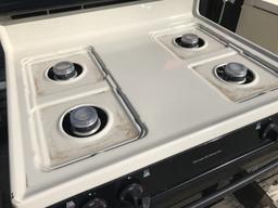 School Surplus Appliance - GE Gas Range/ Oven -E