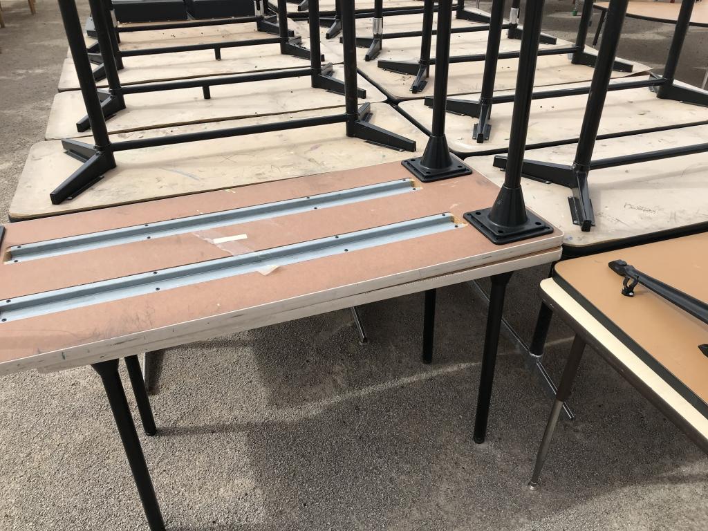 School Surplus Furniture -Aprx (66)pcs Tables/Desk