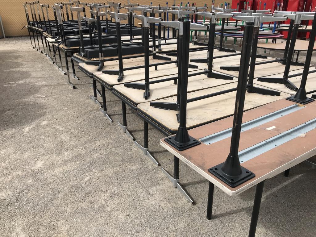 School Surplus Furniture -Aprx (66)pcs Tables/Desk