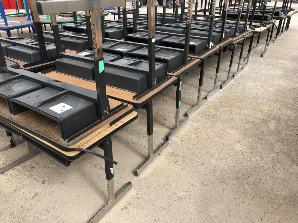 School Surplus Furniture -Aprx (66)pcs Tables/Desk