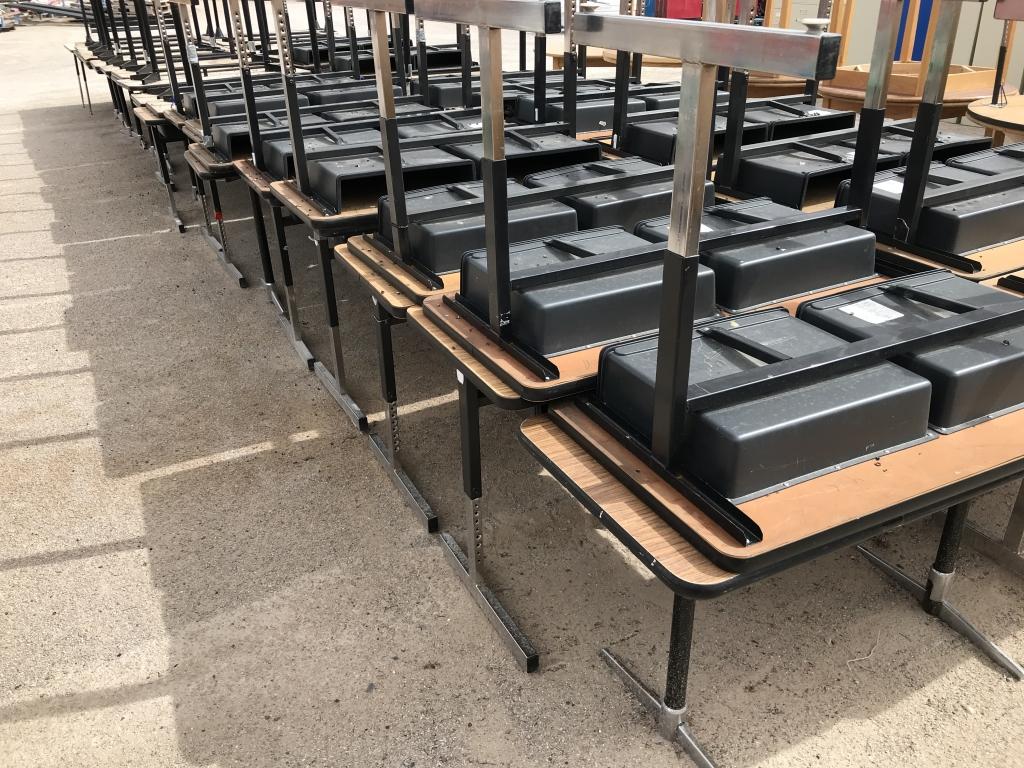 School Surplus Furniture -Aprx (66)pcs Tables/Desk