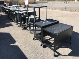 School Surplus Electronics- Aprx (30)pcs A/V Carts