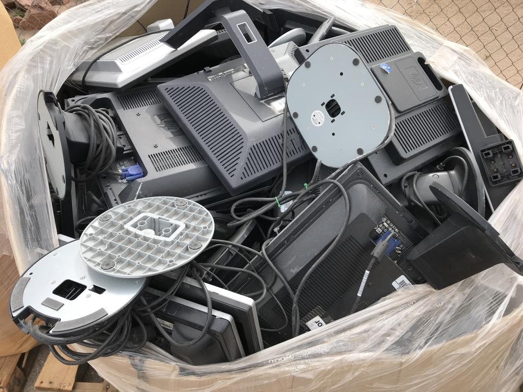 School Surplus - (5) Pallets of Mixed Monitors -A