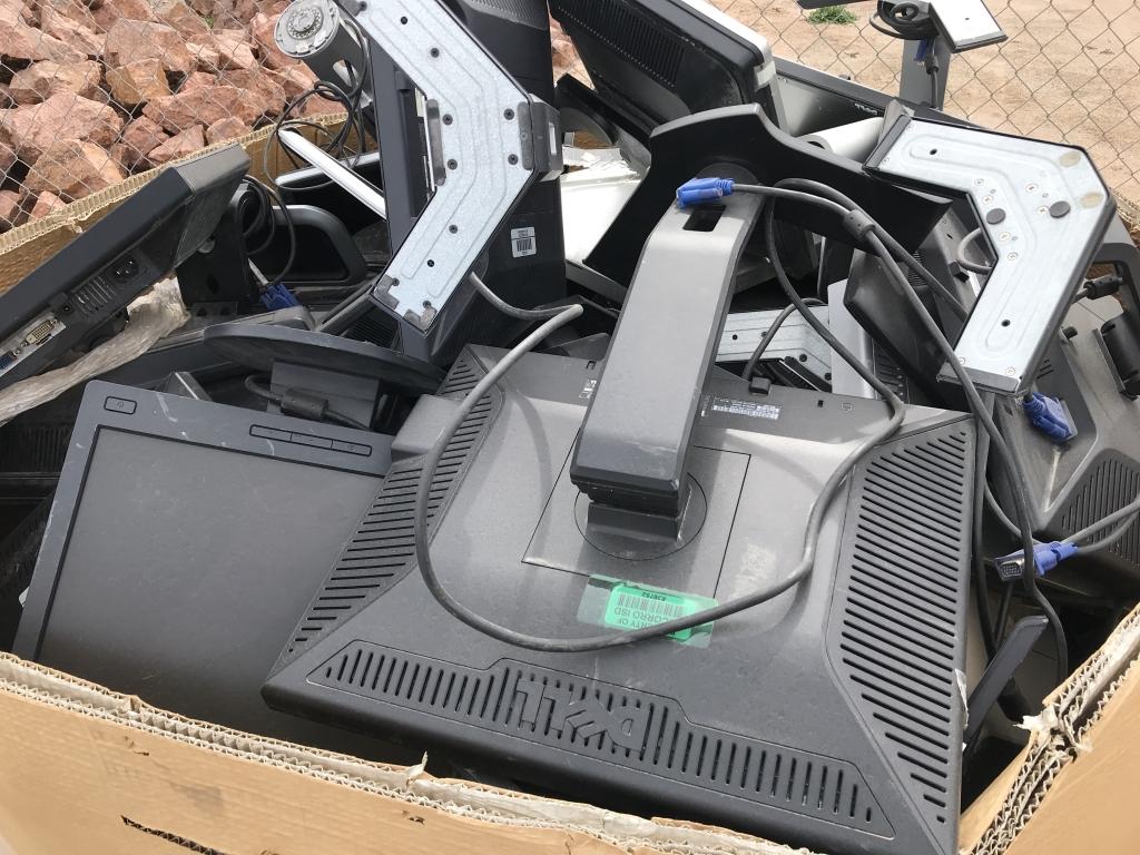 School Surplus - (5) Pallets of Mixed Monitors -A