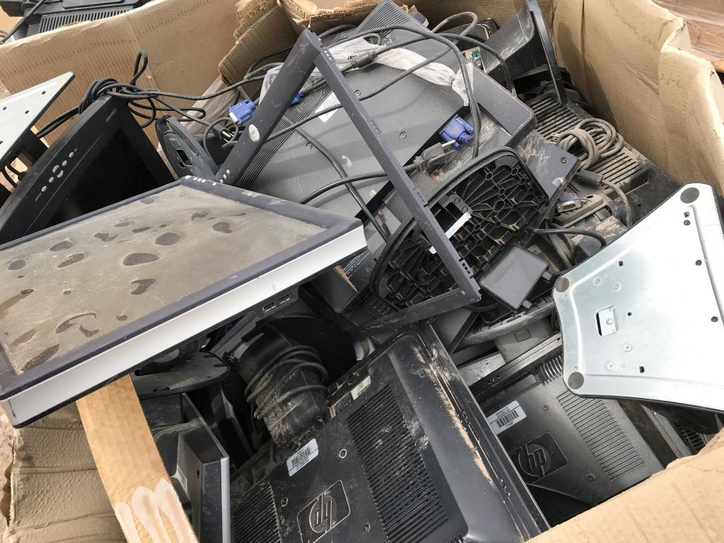 School Surplus - (5) Pallets of Mixed Monitors -A
